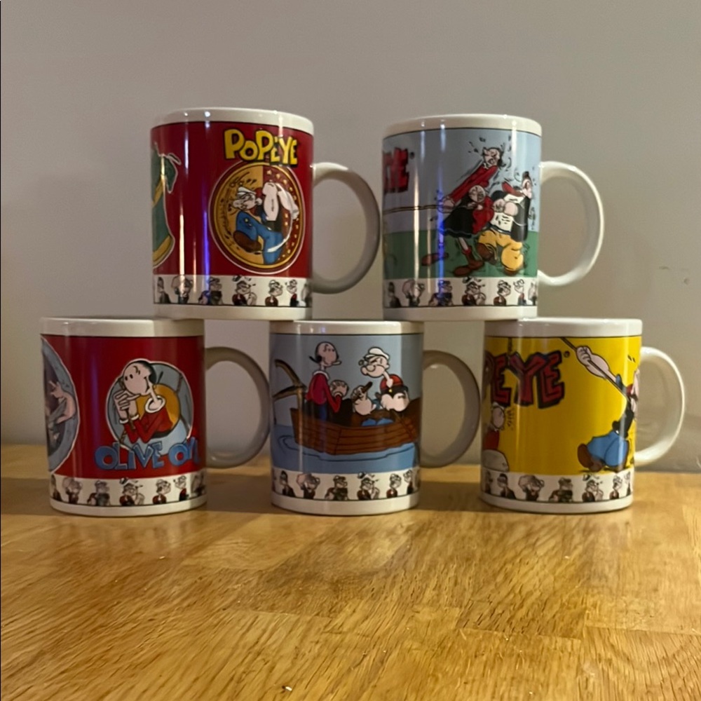 Popeye Mug Set - Picture 2 of 5